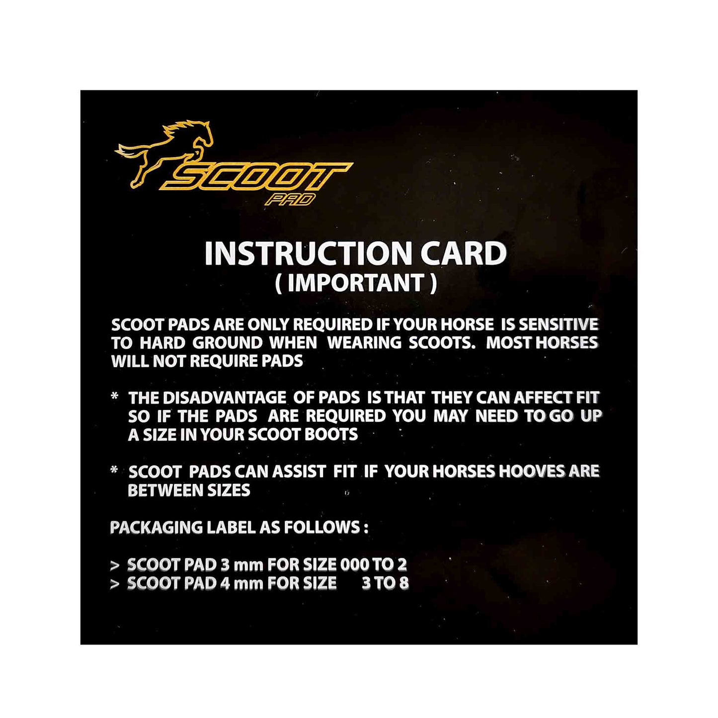 Scootboot Standard Pads (TPU)