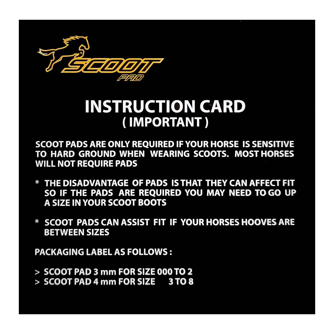 Scootboot Standard Pads (TPU)